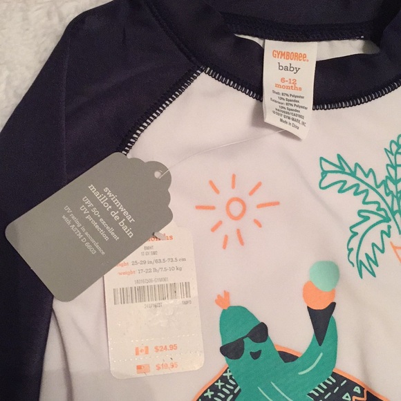 NWT 2 piece Gymboree 6-12 mo. matching swimsuit - Picture 6 of 8